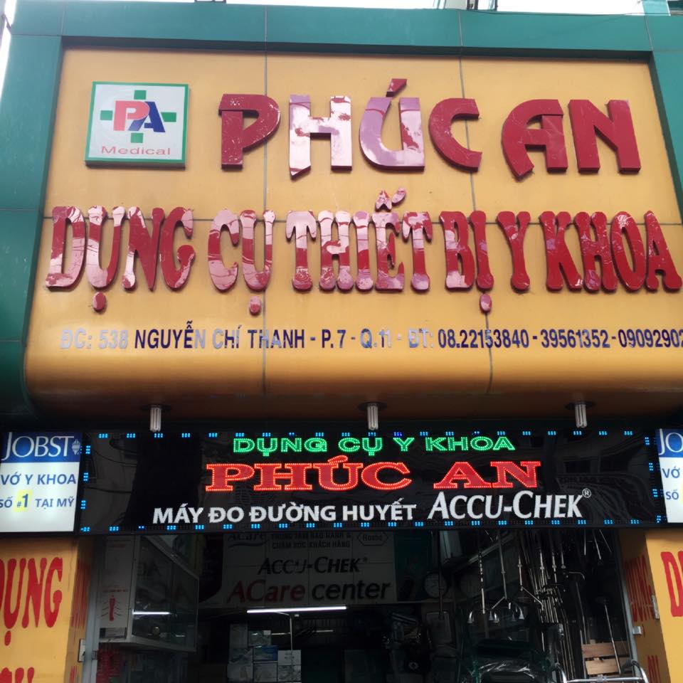 TOP 30 Cửa Hàng Vật Tư Y Tế TP Hồ Chí Minh 19 Cửa hàng dụng cụ y khoa Phúc An