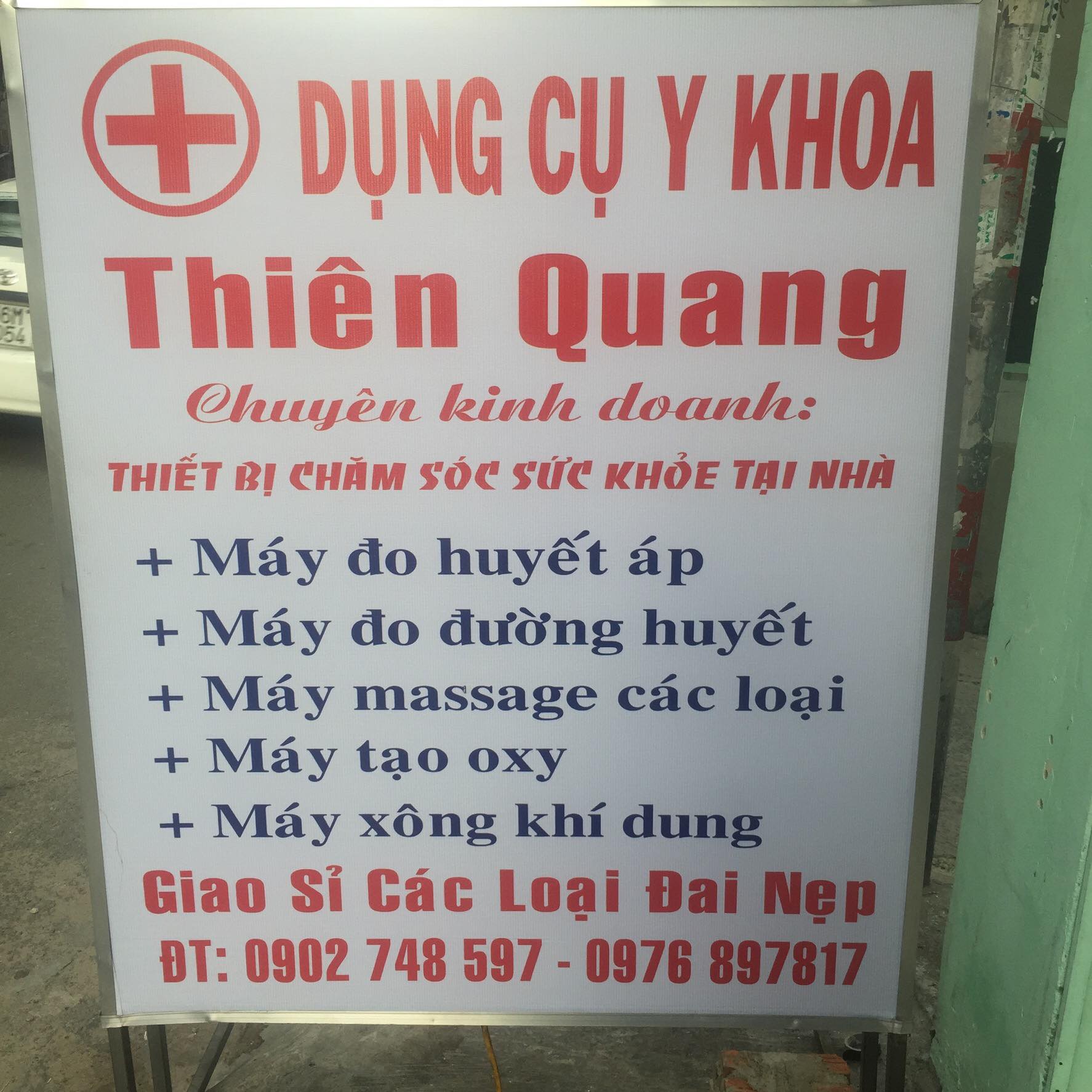 TOP 5 Cửa Hàng Vật Tư Y Tế phường Tân Thới Hiệp, TPHCM 7 Cửa hàng dụng cụ y khoa Thiên Quang phường Tân Thới Hiệp TP Hồ Chí Minh