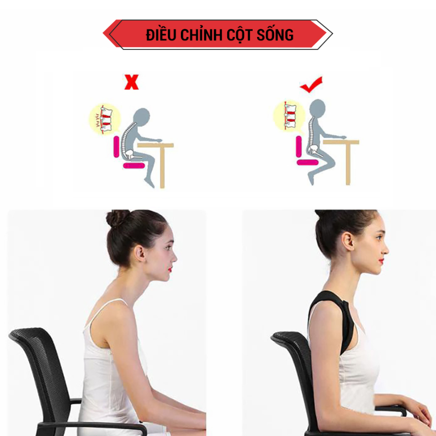 Đai chống gù lưng GoodFit GF711P 3 Đai chống gù lưng GoodFit GF711P
