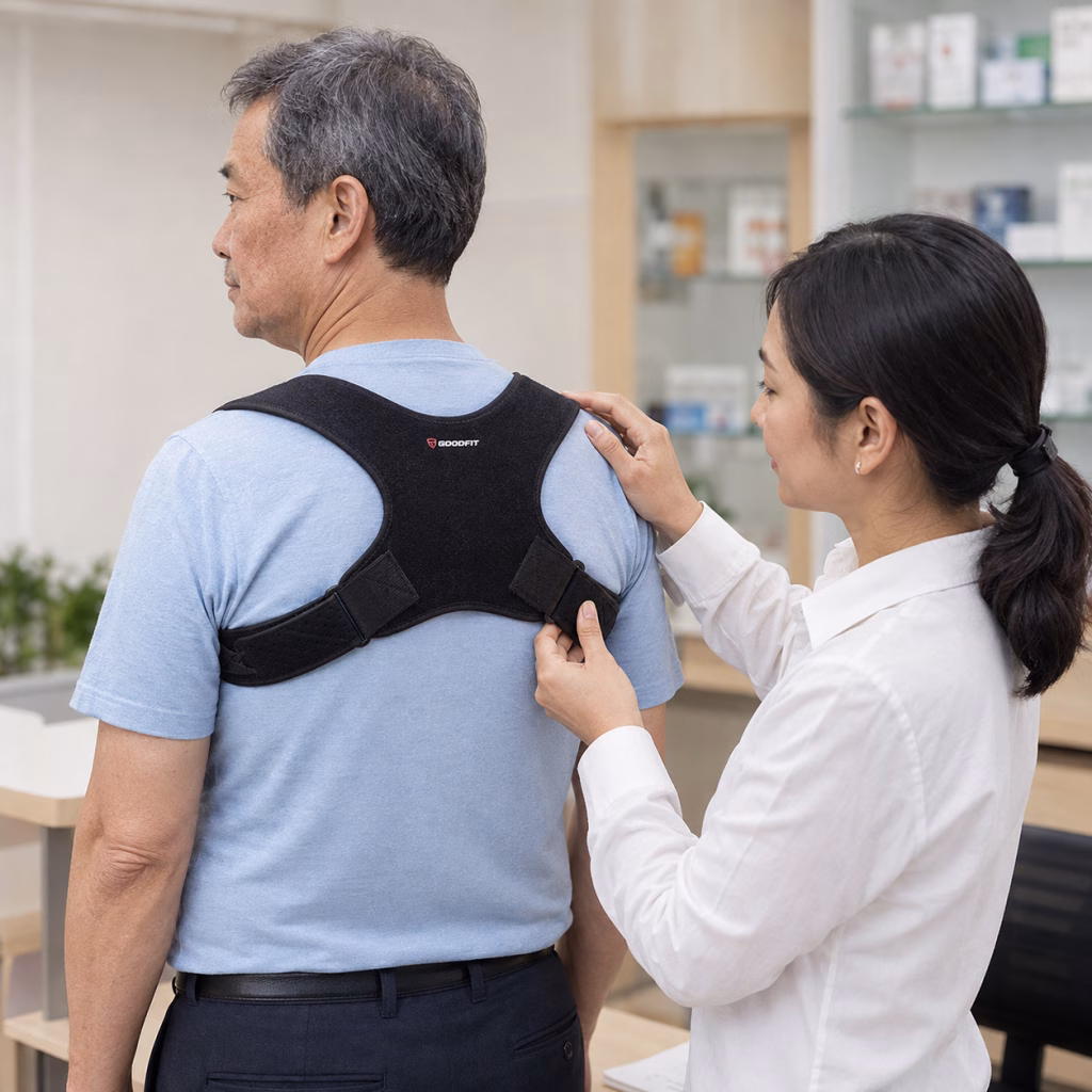 Đai chống gù lưng GoodFit GF711P 7 Dành cho cửa hàng dụng cụ y khoa