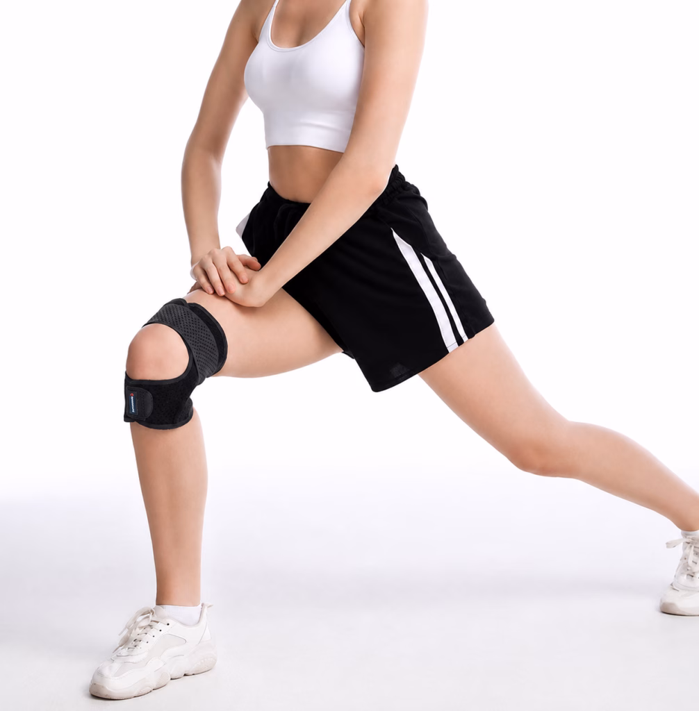 Bó gối, đai bảo vệ gối GoodFit GF526K 6 Vải đục lỗ thoáng khí