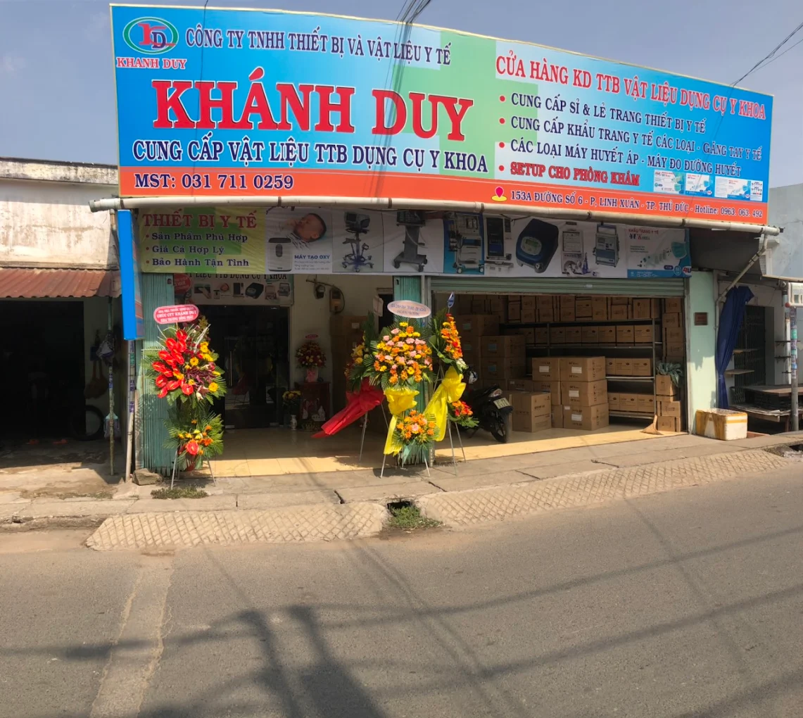 TOP 10 Cửa Hàng Vật Tư Y Tế phường Linh Xuân, TPHCM 4 Cửa hàng thiết bị y tế Khánh Duy phường Linh Xuân TP Hồ Chí Minh
