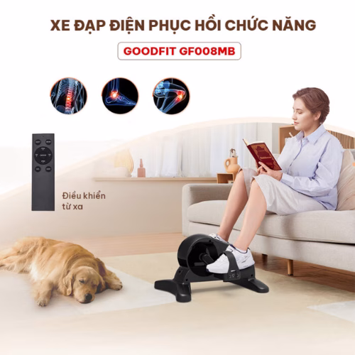 Xe đạp tập luyện, phục hồi chức năng trợ lực điện GoodFit GF008MB 3 Xe đạp tập luyện, phục hồi chức năng trợ lực điện GoodFit GF008MB - Image 3