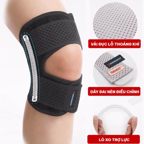Bó gối, đai bảo vệ gối GoodFit GF526K 2 Bó gối, đai bảo vệ gối GoodFit GF526K - Image 2