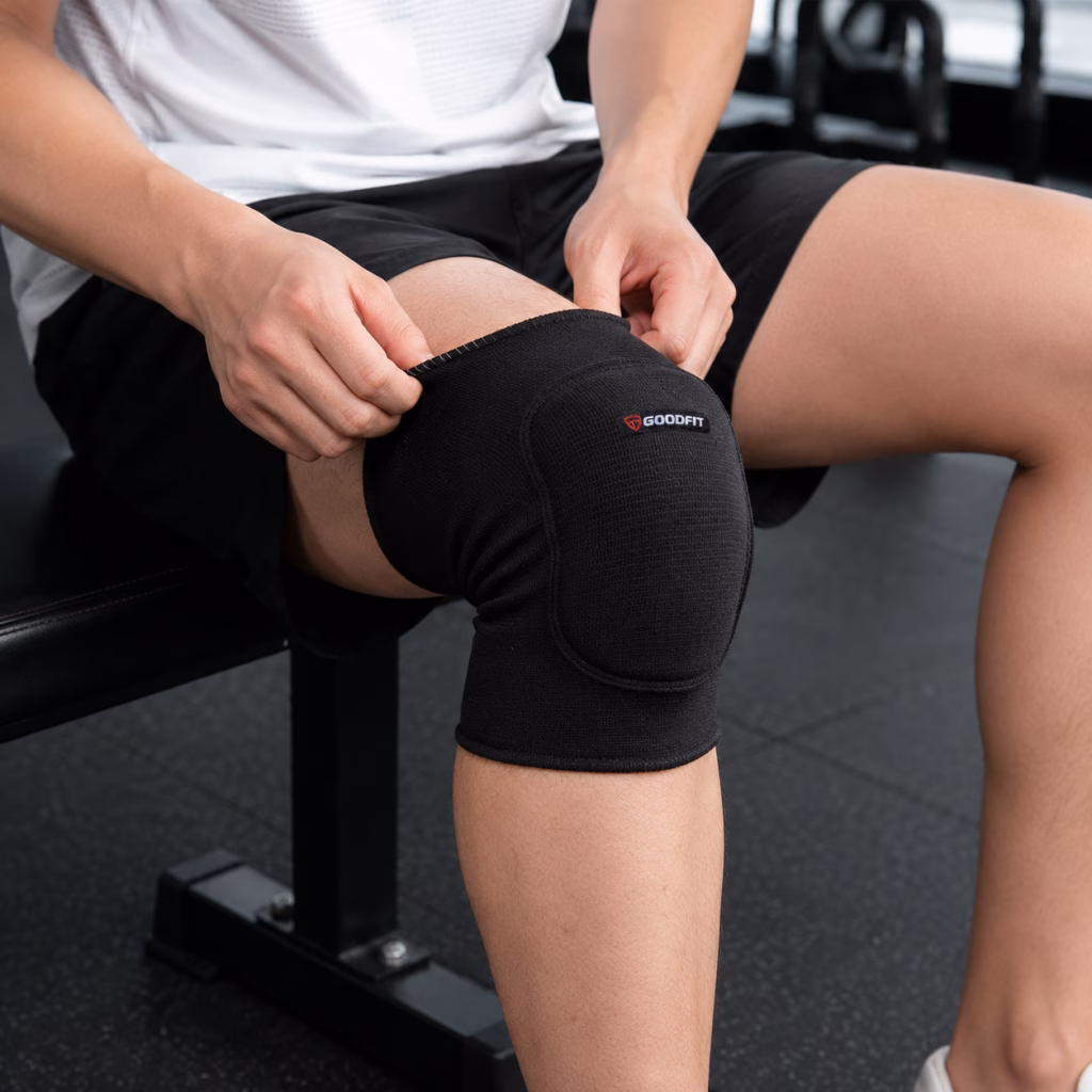 Bó gối thể thao GoodFit GF517K 10 Cách đeo bó gối GF517K