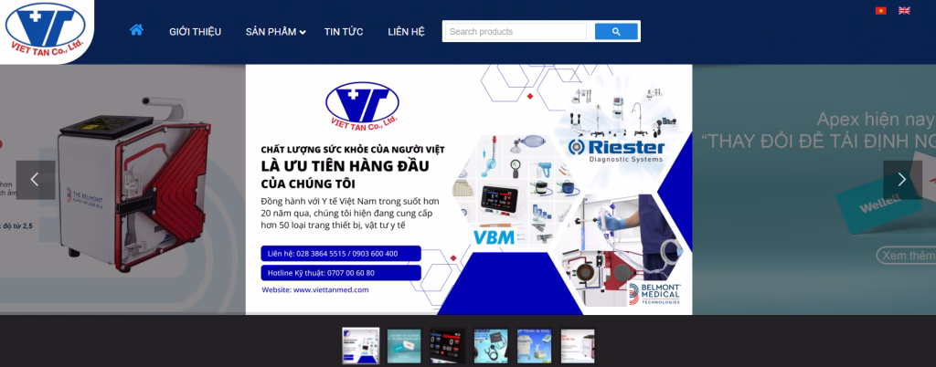 Công ty TNHH Trang Thiết Bị Y Tế Khoa Học Kỹ Thuật Việt Tân, phường Phú Thọ TP.HCM