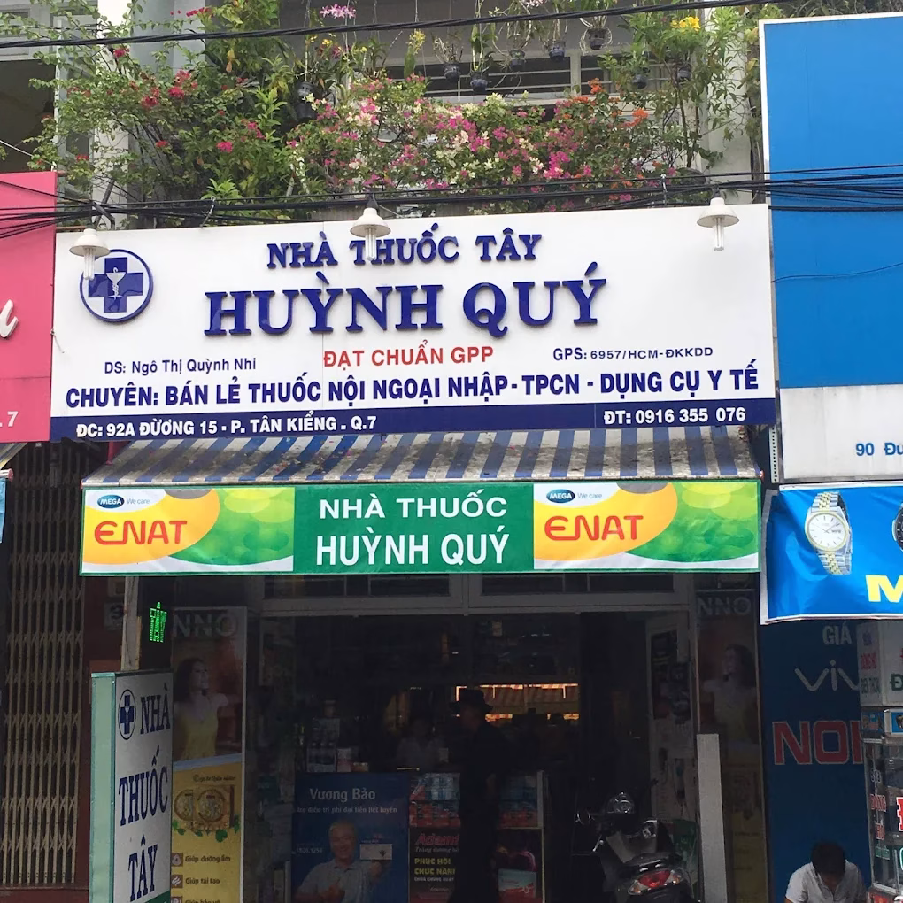 TOP 5 Cửa Hàng Vật Tư Y Tế phường Tân Hưng, TPHCM 5 Nhà thuốc Huỳnh Quý phường Tân Hưng TP Hồ Chí Minh
