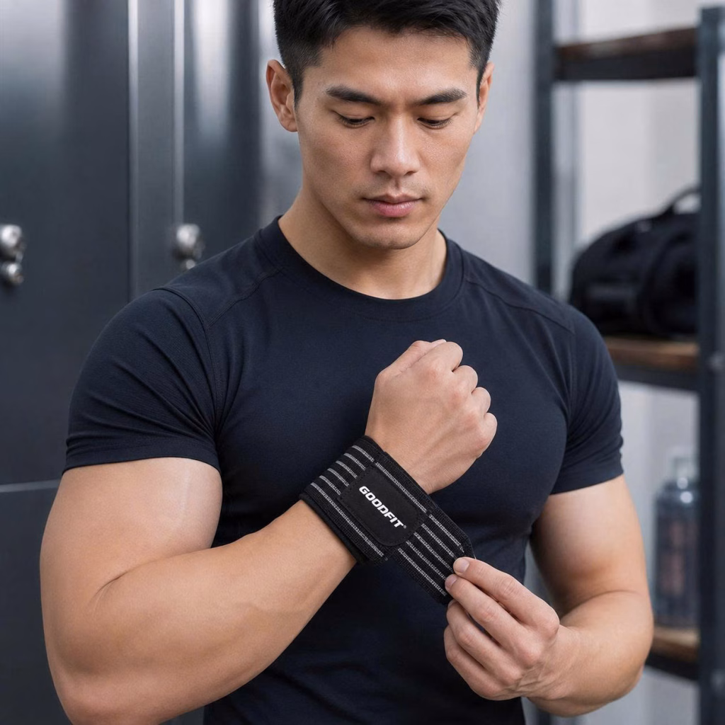 Băng cổ tay GoodFit GF307W 6 Cách quấn băng cổ tay GF307W
