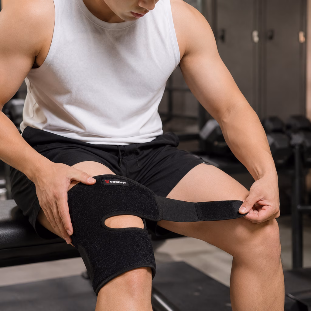 Đai bảo vệ đùi GoodFit GF502T 6 Cách đeo đúng
