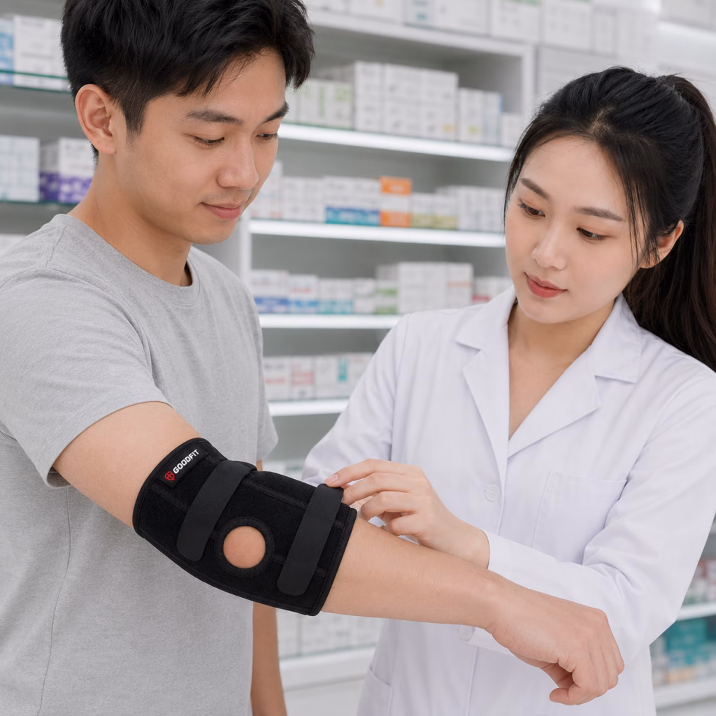 Băng khuỷu tay GoodFit GF401E 7 Dành cho cửa hàng dụng cụ y khoa
