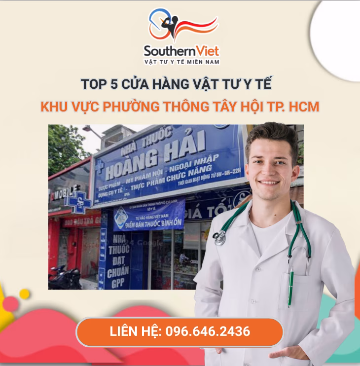TOP 5 Cửa Hàng Vật Tư Y Tế phường Thông Tây Hội, TP.HCM