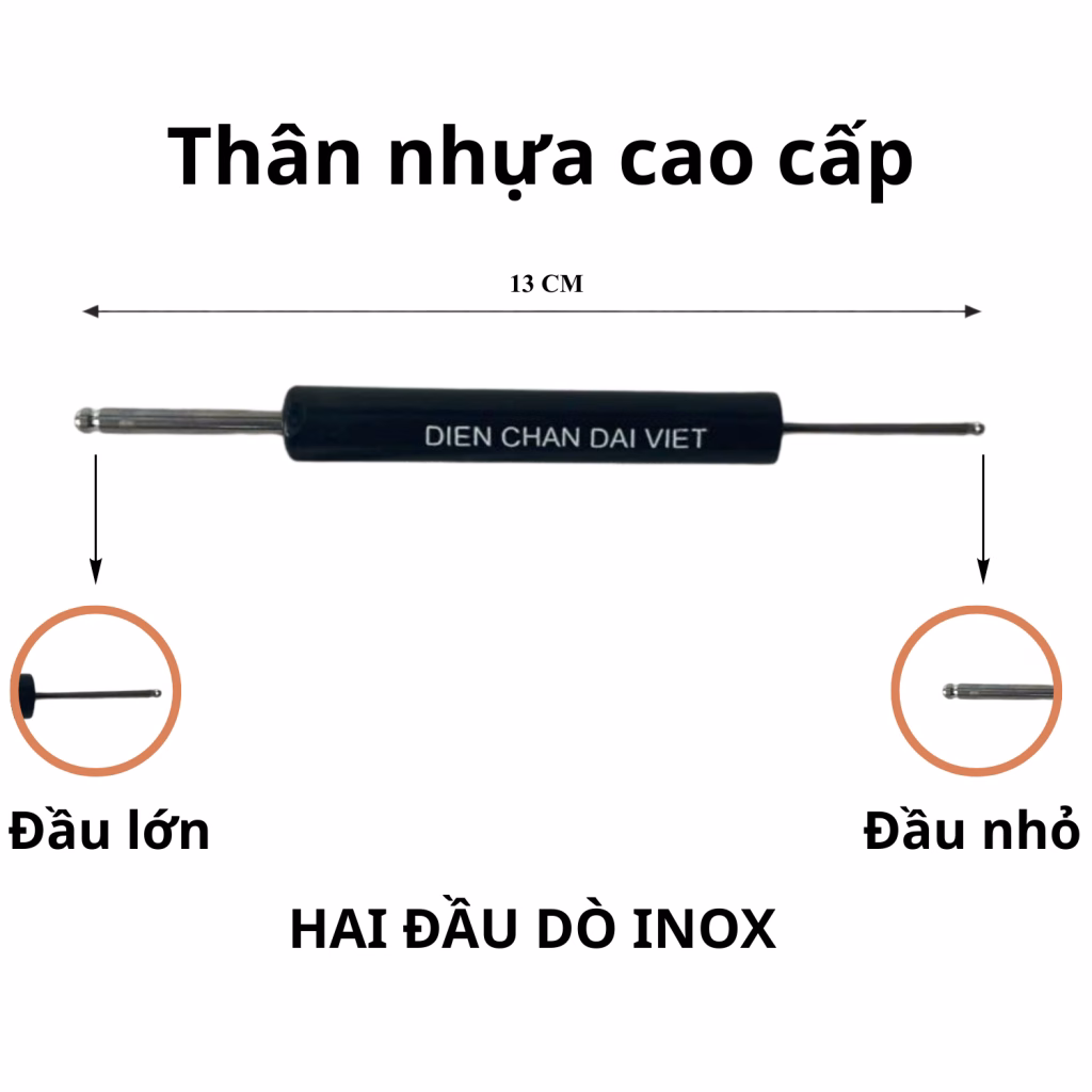 Thiết kế cây dò huyệt diện chẩn Đại Việt