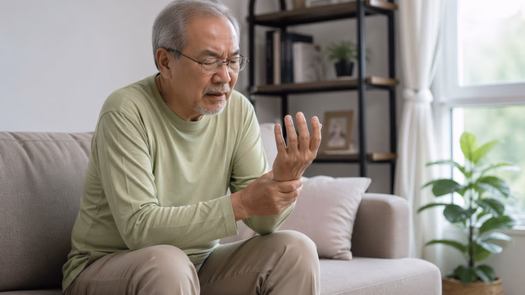 Diện Chẩn Dò Đồng Đại Việt 6 Người cao tuổi bị tê bì chân tay, đau nhức xương khớp