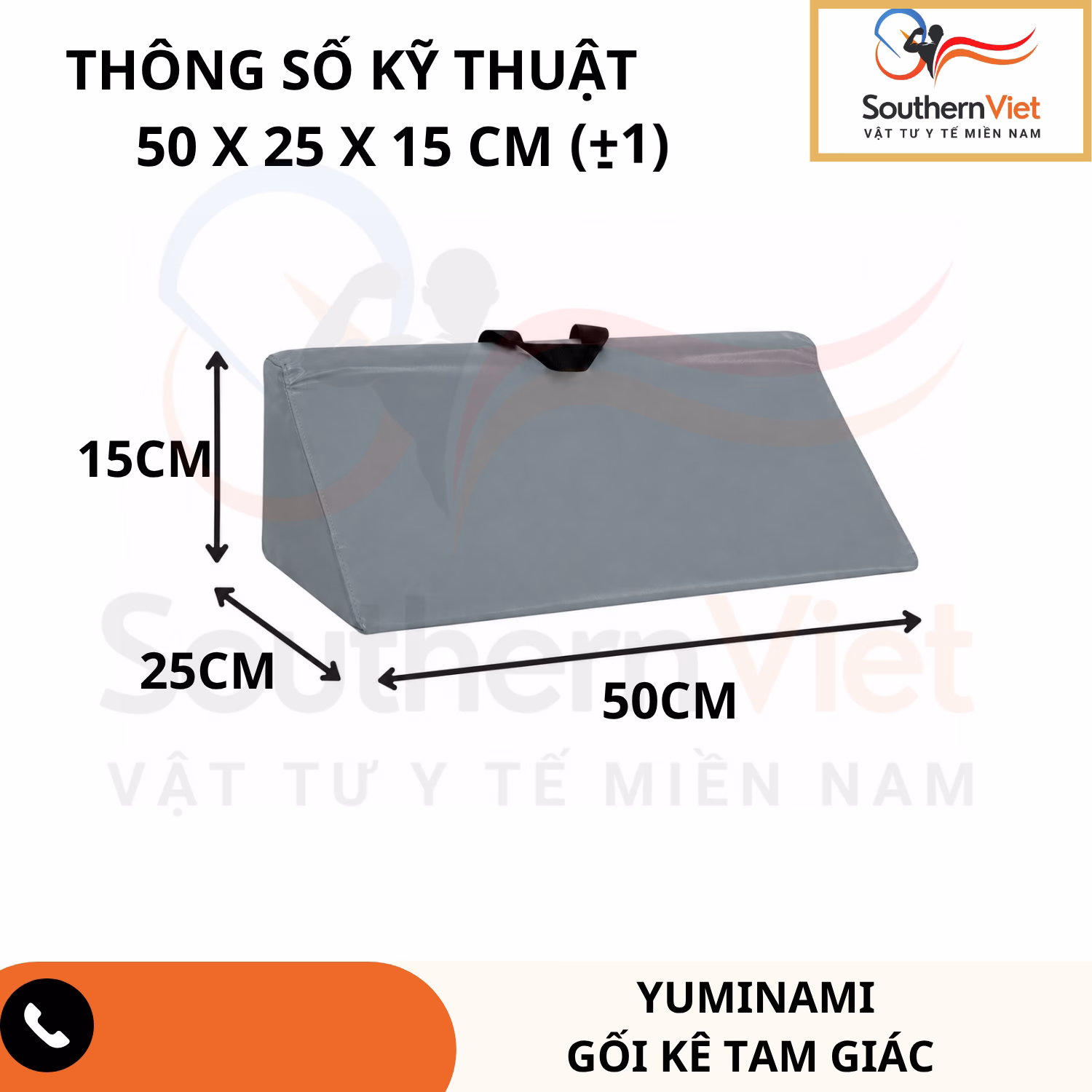 Gối Kê Tam Giác Yuminami 3 Gối kê tam giác Yuminami