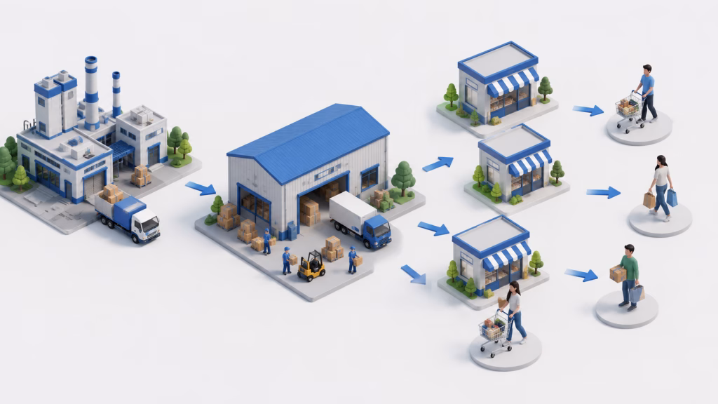 Nhập từ nhà phân phối