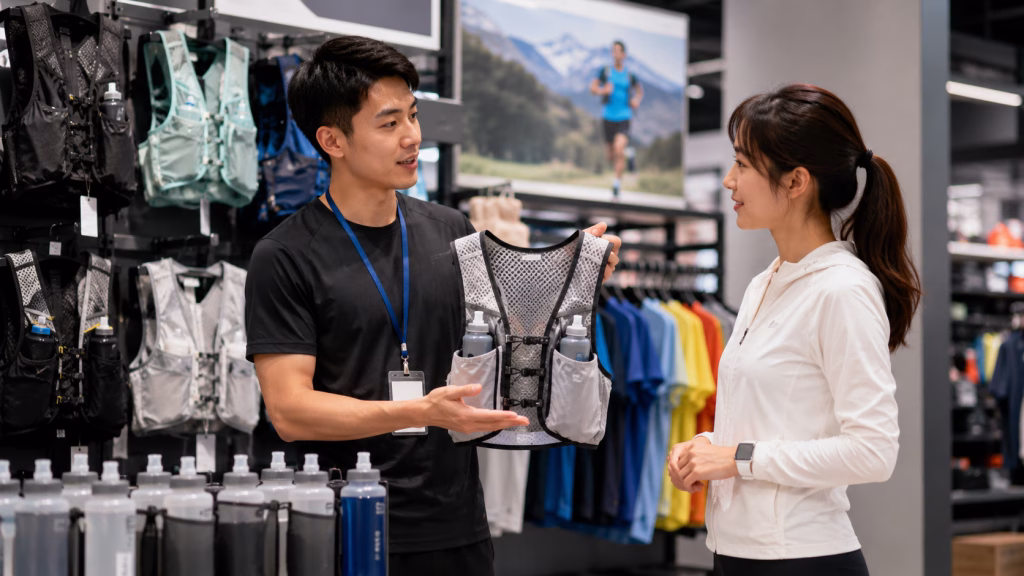 Dễ bán kèm với nhiều phụ kiện chạy bộ khác