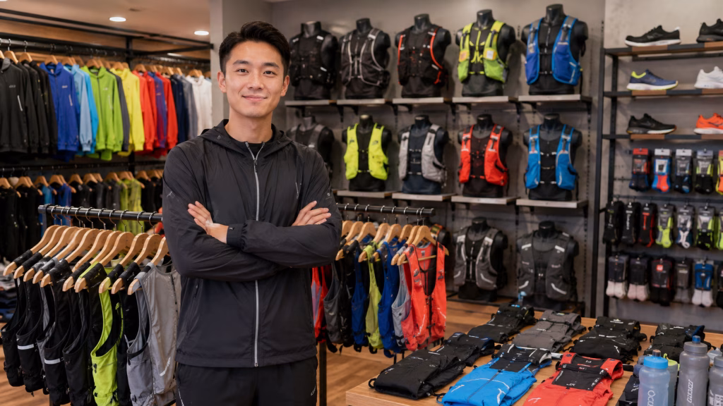 Tại sao cửa hàng thể thao nên nhập vest nước chạy trail để kinh doanh?