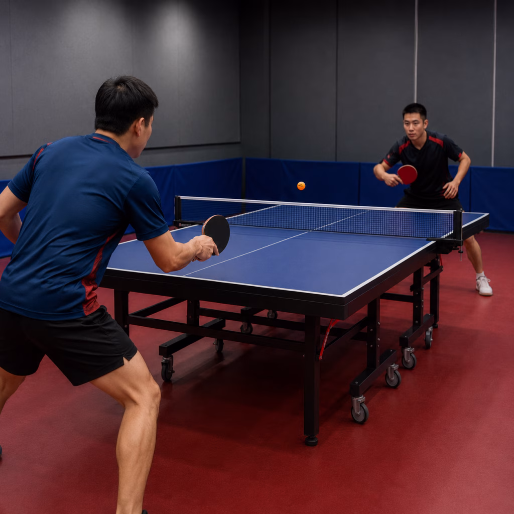 Bề mặt bóng đều, hỗ trợ đường bóng ổn định khi đánh qua lại