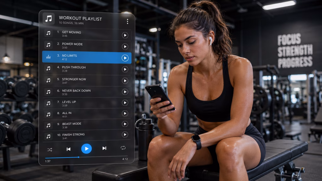 Top 40 Nhạc Tập Gym Hay Giúp Tập Sung Hơn Mỗi Ngày 8 Chỉ nghe một playlist quá lâu