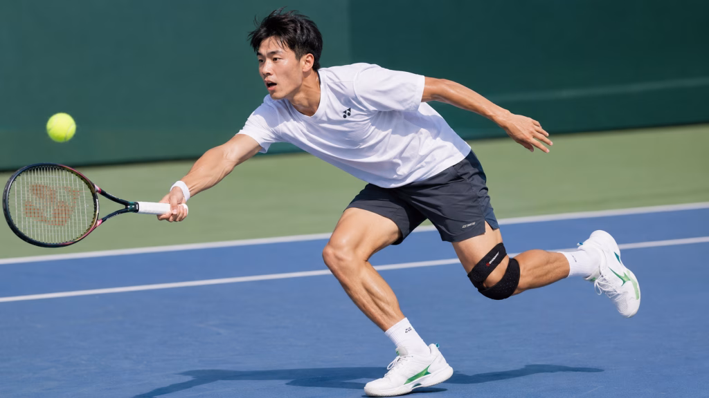 Bó Gối Tennis Giá Sỉ TPHCM 8 Hạn chế áp lực lên đầu gối khi chạy nước rút và dừng đột ngột
