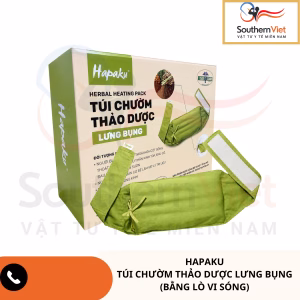 Túi chườm thảo dược lưng bụng Hapaku