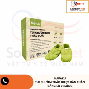 Túi chườm thảo dược bàn chân Hapaku