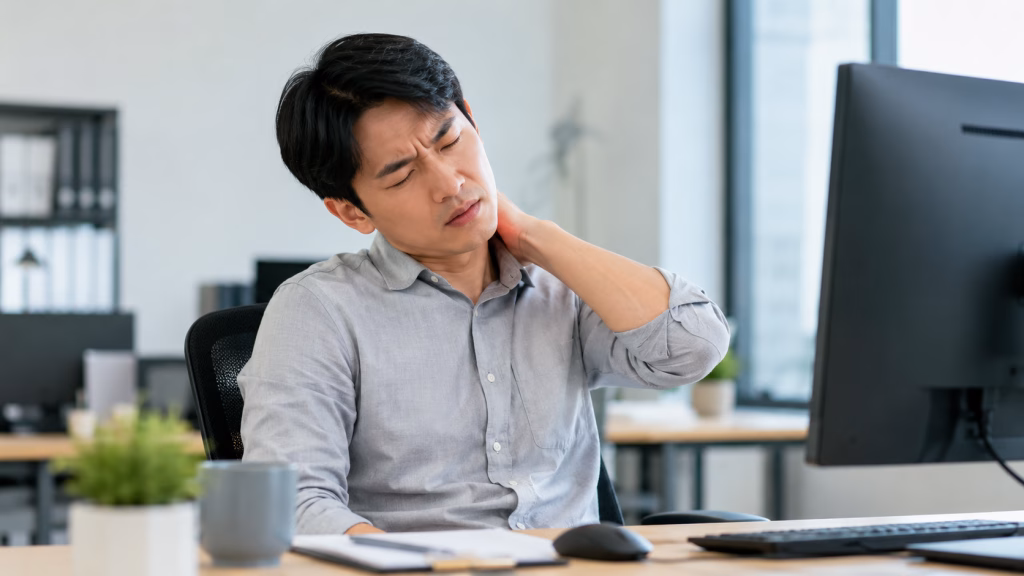 Đai chườm nóng cổ - gáy Hapaku 6 Dân văn phòng