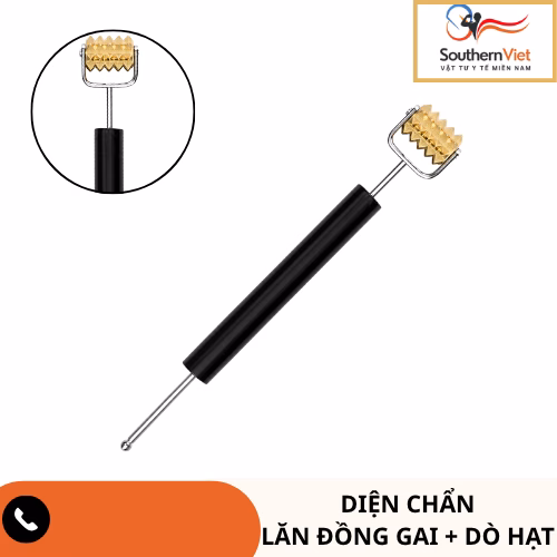 Lăn đồng gai + dò hạt DC20 2 Lăn đồng gai + dò hạt DC20