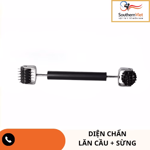 DC39 - Lăn Cầu + Sừng Diện Chẩn | Dụng Cụ 2 Đầu 1 Lăn Cầu + Sừng Diện Chẩn DC39