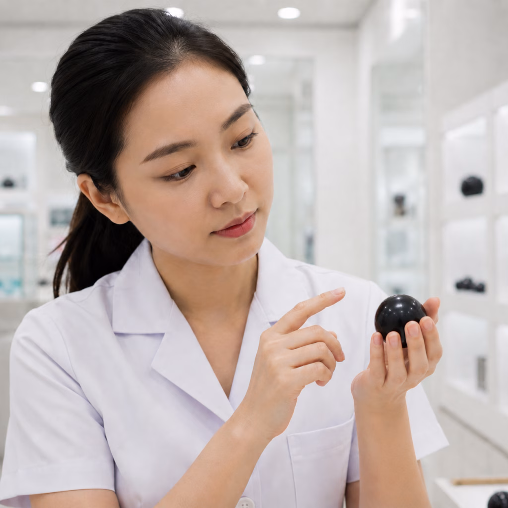 DC52 - Trái Cầu Láng Diện Chẩn | Quả Cầu Sừng Bề Mặt Trơn 6 Trái Cầu Láng DC52