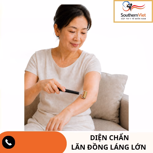 DC45 - Lăn Đồng Láng Lớn Diện Chẩn | Đầu Lăn Đồng 16 cm 3 Lăn Đồng Láng Lớn Diện Chẩn DC45