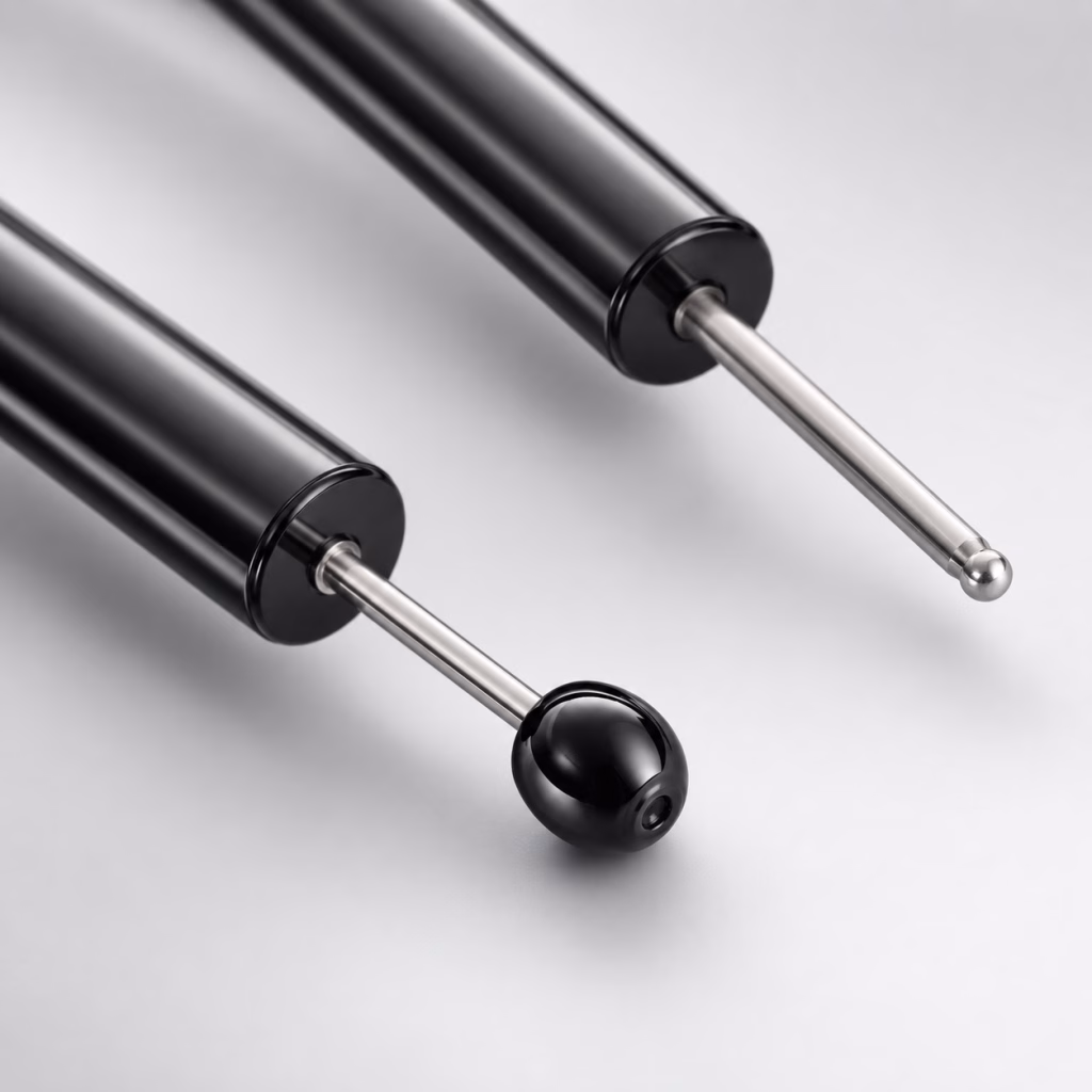 DC21 - Dò + Hạt (Que Dò Hạt Sừng) 3 Thiết kế 2 trong 1 kết hợp Đầu Dò Inox & Đầu Hạt Sừng