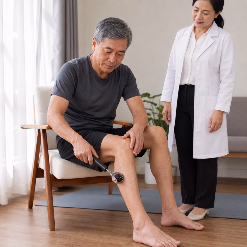 Lăn cầu đinh đơn Diện Chẩn DC08 5 Dành cho phòng khám và cơ sở y tế