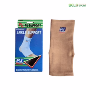 Băng bảo vệ khớp cổ chân PJ 604 chính hãng màu da và hộp sản phẩm