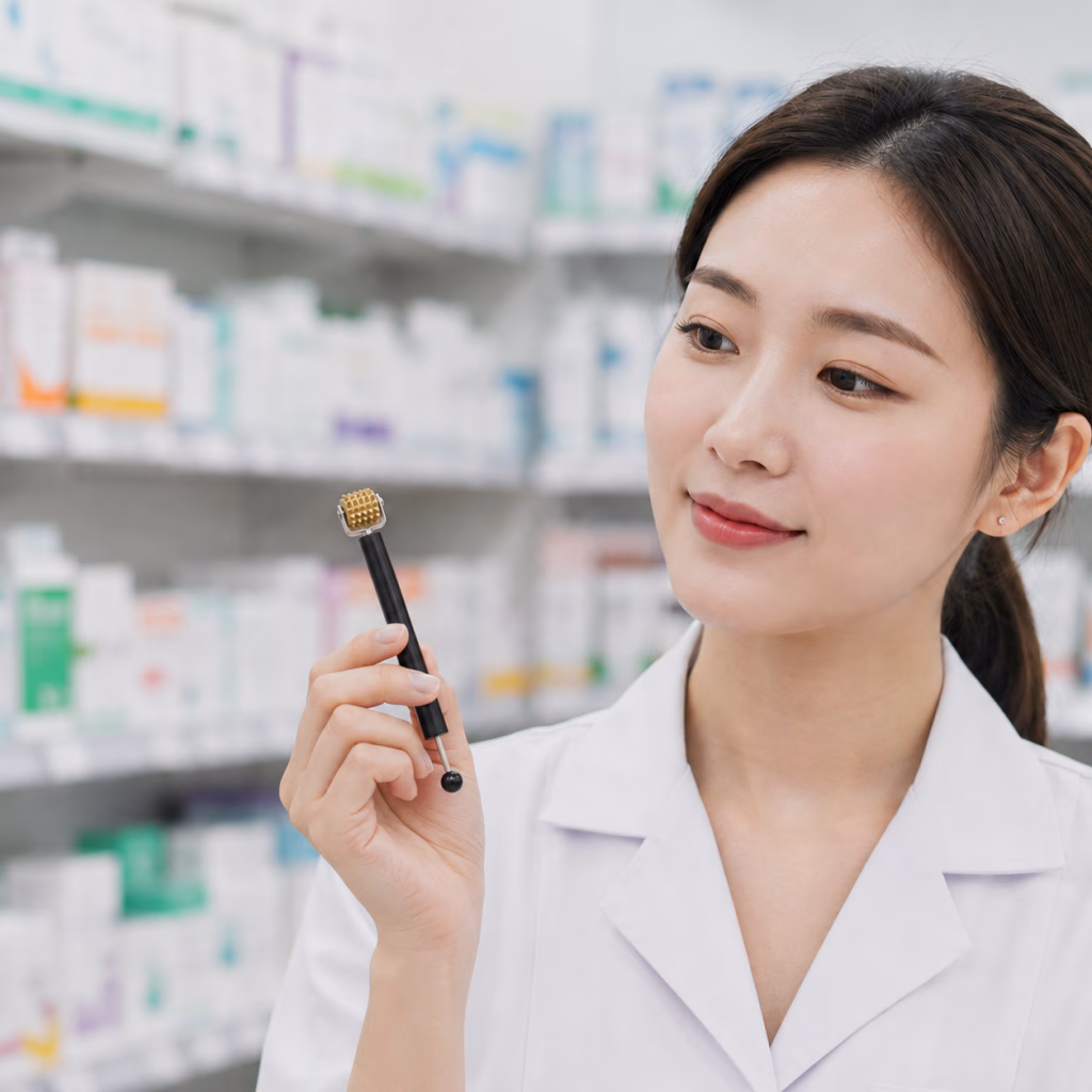 Lăn đồng gai + dò hạt DC20 5 Dành cho nhà thuốc và cửa hàng dụng cụ y khoa