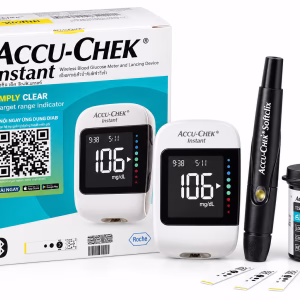 Máy đo đường huyết Accu-Chek Instant và hộp sản phẩm
