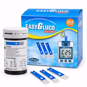 Que thử đường huyết EasyGluco Auto-Coding 25 que