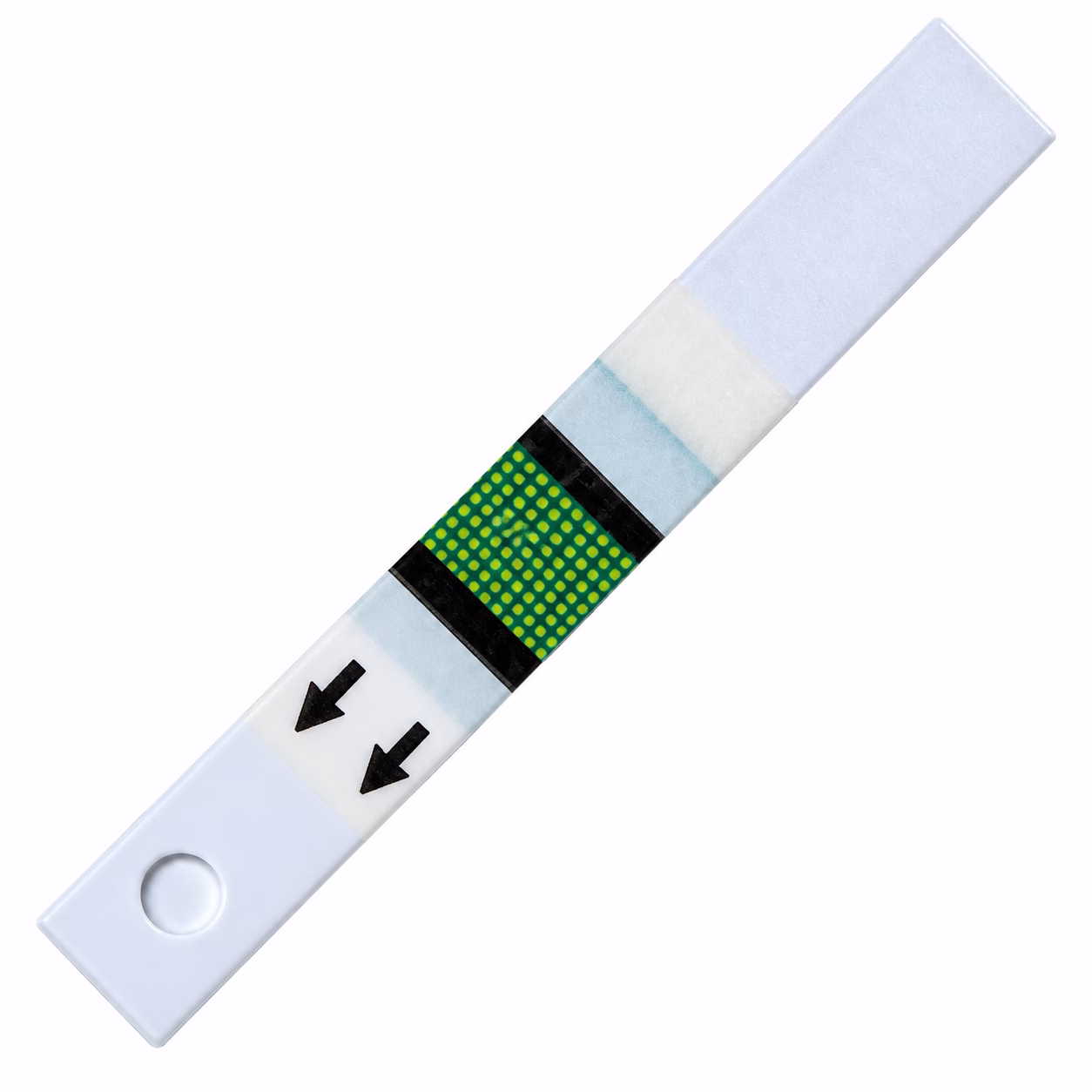 Que thử đường huyết Accu-Chek Active 25 que 4 Cận cảnh que thử đường huyết Accu-Chek Active