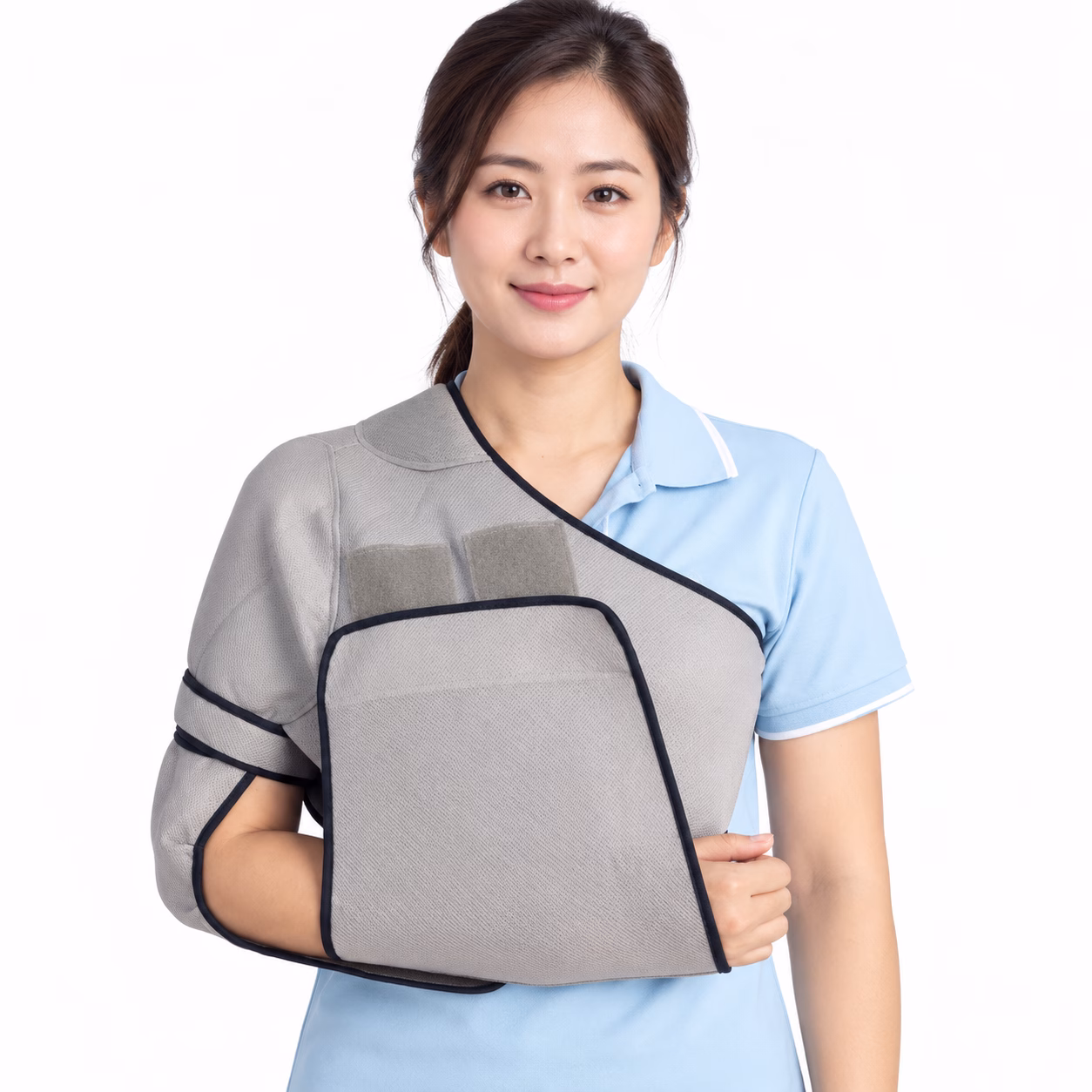 Đai Desaul (T-P) 1 Đai Desaul T-P hỗ trợ cố định vùng vai và cánh tay