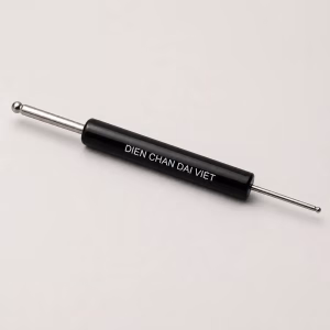 Dò 2 đầu Đại Việt DC22 thân nhựa đen hai đầu inox
