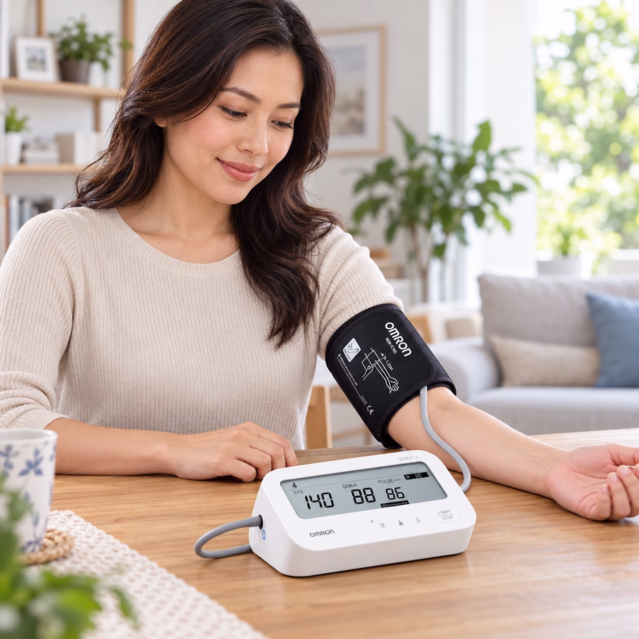 Máy đo huyết áp bắp tay Omron HEM-7194T1-FL IQ BT 4 Người dùng máy đo huyết áp Omron IQ BT HEM-7194T1-FL