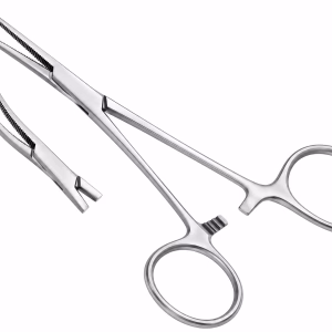 Pen 22cm không mấu và cận cảnh hàm kẹp trên nền trắng