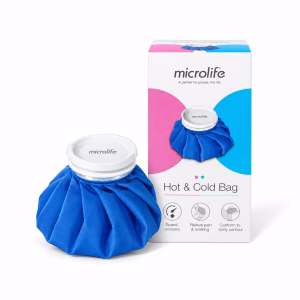 Túi chườm nóng lạnh Microlife và hộp sản phẩm