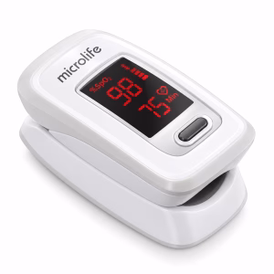 Máy đo nồng độ oxy SpO2 Microlife OXY 200 nền trắng