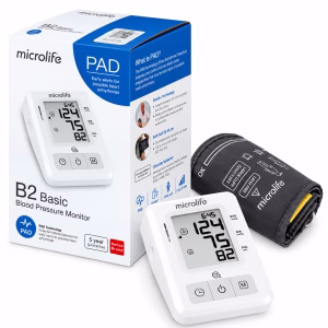 Máy đo huyết áp bắp tay Microlife B2 Basic cùng hộp và vòng bít