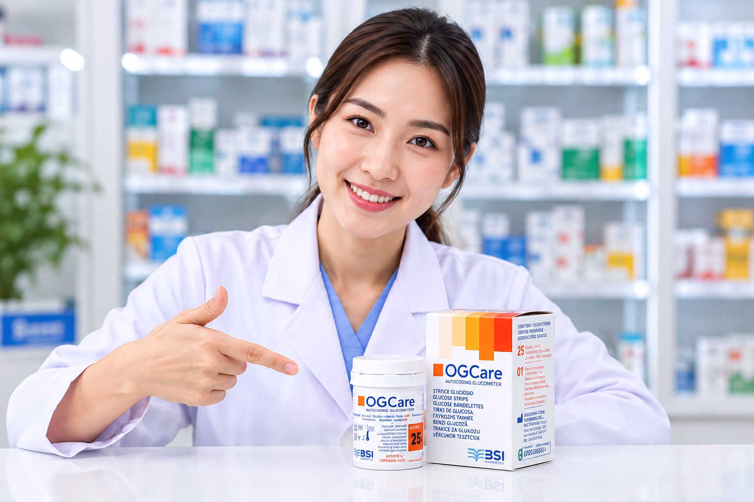 Que thử đường huyết OGCare 25 que 6 Nhân viên tư vấn que thử đường huyết OGCare 25 que